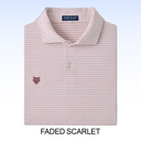 PETER MILLAR ALBATROSS STRIPE COTTON-BLEND PIQUÉ POLO