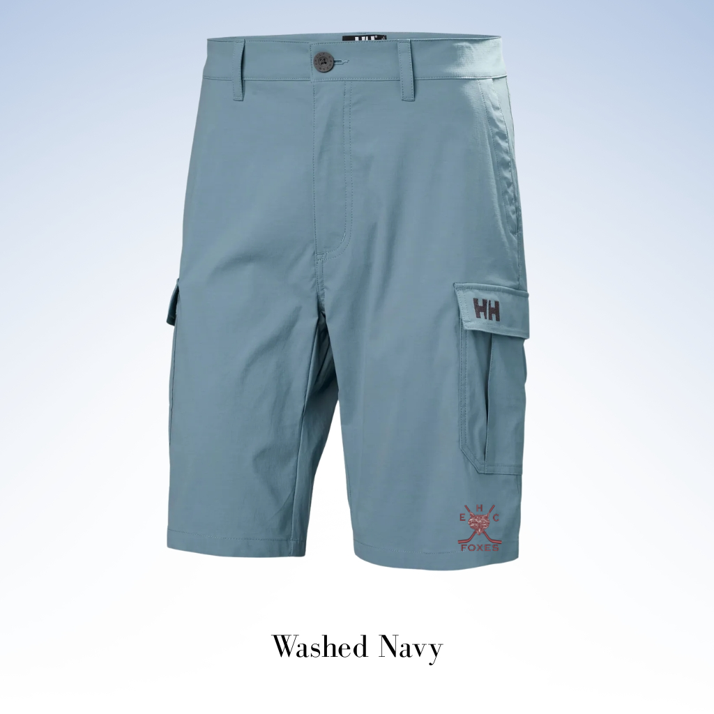 HELLY HANSEN MEN'S QUICK-DRY CARGO SHORTS 11"