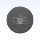 SET OF 4 SLATE COASTERS - 4"